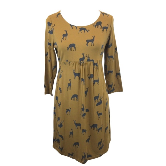 boden deer dress